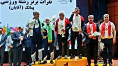 درخشش ورزشکاران کردستانی در رقابت‌های پتانک بازنشستگان کشور