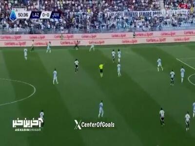 گل اول یوونتوس به لاتزیو