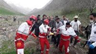 نجات جان کوهنورد در ارتفاعات آبشار لورگاه