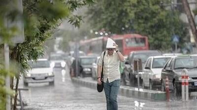 رگبار پراکنده خراسان شمالی را در بر می‌گیرد