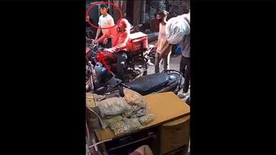 کلیپ سرقت عجیب موبایل در هند سوژه داغ فضای مجازی شد (فیلم)