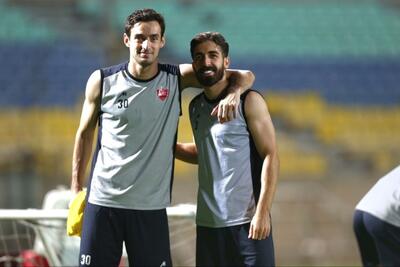 رونمایی از زوج جدید در پرسپولیس اسماعیل کارتال