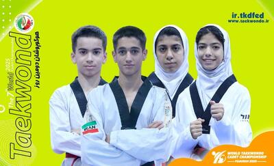چهار تکواندوکار ایران در روز دوم به دیدار رقبای خود می‌روند