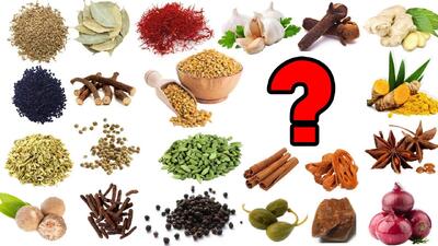 ادویه جات به انگلیسی / نام ادویه ها در انگلیسی با تصاویر