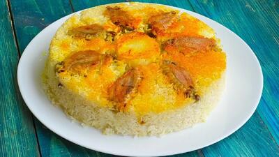 طرز تهیه مرغ پلو یا لاپلو مرغ مجلسی غذای خوشمزه و ساده