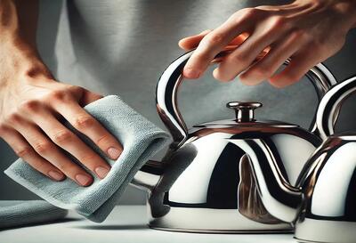 ترفندهای طلایی برای جرمگیری کتری و قوری (با جوش شیرین و سرکه معجزه کنید)
