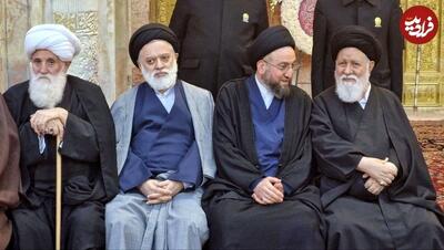 عکس/ سیدمصطفی خامنه‌ای فرزند ارشد رهبر انقلاب در مراسم ترحیم سیدابراهیم رئیسی | اقتصاد24