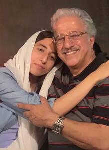 شباهت علیرضا خمسه و دخترش |  انصاف نیوز