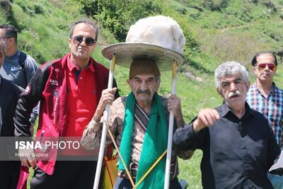 تصاویر: آیین ۶۰۰ ساله ورف چال روستای آب اسک آمل - مازندران