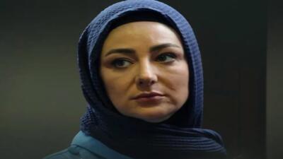 تصویر روز | گریم عجیب ویدا جوان سوگل در فیلم «قیف» | گلی شی