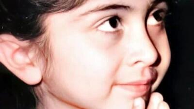 تصویر روز | لیلا فروهر در کودکی در کنار پدرش دهه 40 | گلی شی