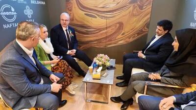 دیدار مدیرعامل پتروشیمی تبریز با سفیر بلاروس