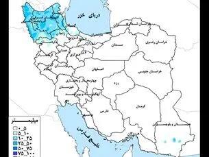 پرباران‌ترین حوضه‌ کشور در هفته جاری