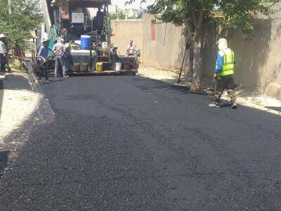 بهره‌مندی ۵۶۲ روستای کشور از راه آسفالته در سال ۱۴۰۳