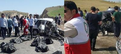 فوری/ فاجعه مرگبار در جاده ایلام : فوت همزمان 8 زن و مرد در یک تصادف وحشتناک | 20 اردیبهشت 1404