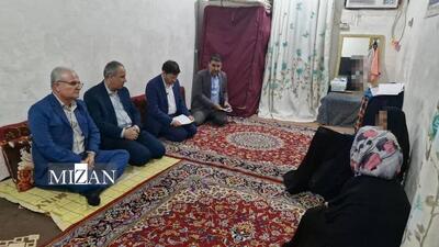 رئیس‌کل دادگستری استان بوشهر از ۵ خانواده زندانیان نیازمند دشتستان سرکشی کرد