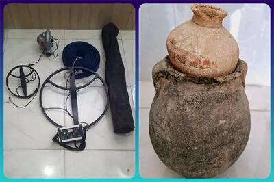 اشیای ۵ هزار ساله در داراب فارس کشف شد