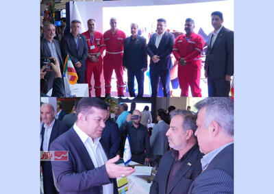 درخشش آتشنشانان پالایشگاه بندرعباس در واکنش سریع به حادثه اسکله شهید رجایی