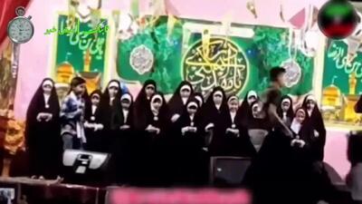 لحظه وحشتناک حمله با یک جون به جشن میلاد امام رضا(ع)+فیلم