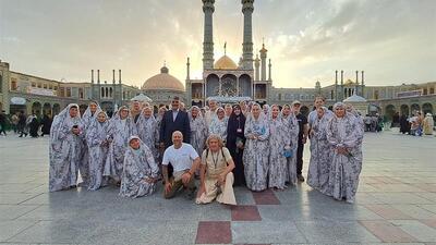 گردشگران لهستانی با فرهنگ ایرانی‌اسلامی در حرم حضرت معصومه آشنا شدند