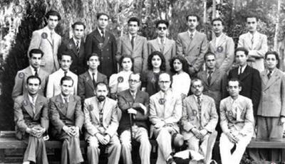 ۱۳۱۶؛ اساتید دانشکده ادبیات دانشگاه تهران (عکس)