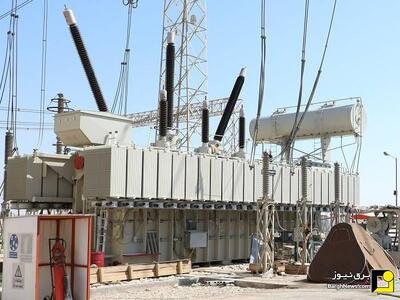 نصب ترانسفورماتور ۳۱۵ مگاولت آمپری در پست ۴۰۰ کیلوولت شهید جهان‌آرا خرمشهر