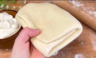 طرز تهیه خمیر انواع شیرینی بدون نیاز به استراحت