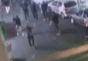 قمه کشی اراذل محله خاک سفید+فیلم