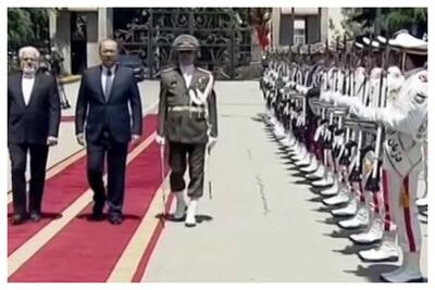 عارف از نخست‌وزیر ازبکستان در سعدآباد استقبال کرد