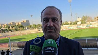 گفت و گو با حسین خبیری در حاشیه فینال لیگ برتر رده سنی امیدها