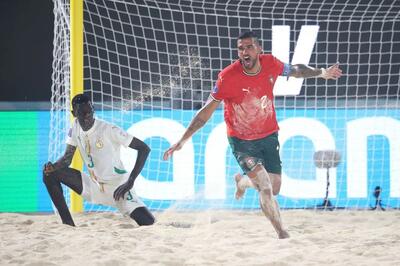 خلاصه بازی فوتبال ساحلی پرتغال 3-2 سنگال (رده بندی)