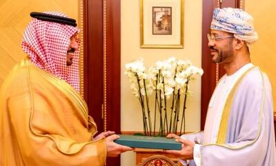 پیام مکتوب پادشاه عربستان به سلطان عمان