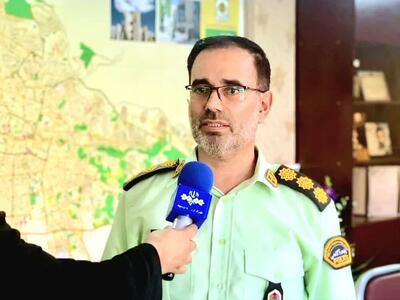 دستبند پلیس بر دستان سارق به عنف در تبریز