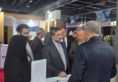 بازدید معاون وزیر صمت از بیست‌ونهمین نمایشگاه بین‌المللی نفت و گاز تهران