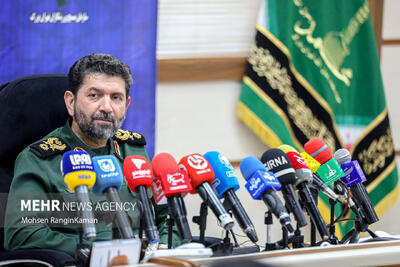 نشست خبری فرمانده سپاه محمد رسول‌الله (ص) تهران بزرگ
