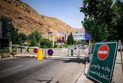 راهداری: جاده چالوس به مدت ۱۰ روز بسته است / تردد از میدان امیرکبیر کرج تا دهانه جنوبی تونل کندوان فقط برای افراد بومی میسر است