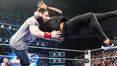 تمام RKOهای رندی اورتون روی جان سینا؛ آخرین نبرد دو اسطوره WWE در بکلش 2025 - پارس فوتبال