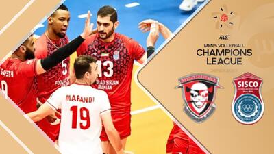خلاصه والیبال فولاد ایران 3 - ناخون تایلند 2 - پارس فوتبال