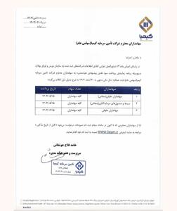 کدال تکیمیا | سهامداران سود دریافت می کنند