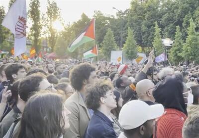 اعتراض فرانسوی‌ها به انحلال بزرگترین انجمن حامی فلسطین - تسنیم