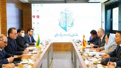 آغاز همکاری‌های حمل‌ونقل بین المللی و ترانزیتی ایران و تاجیکستان در بندر چابهار