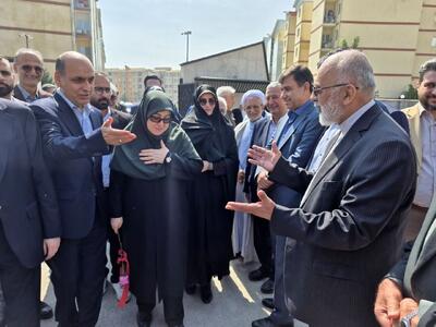 افتتاح یک مدرسه خیّرساز در رشت با حضور سخنگوی دولت