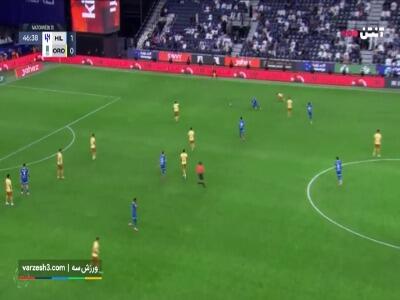 العروبا برابر الهلال 10 نفره شد