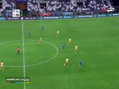 گل اول الهلال به العروبا توسط میتروویچ