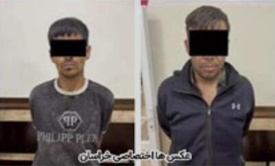 عاملان دستبرد به اموال مجروحان تصادفات در مشهد دستگیر شدند