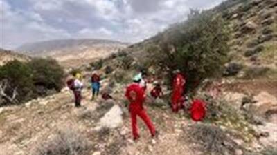 نجات کوهنورد گمشده در گَره کوه اردل