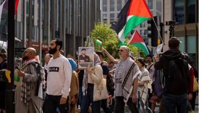 تظاهرات حمایت از فلسطین در انگلیس
