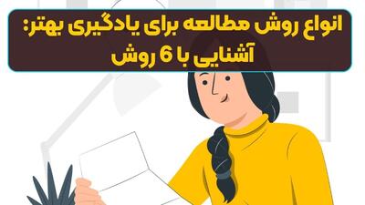 انواع روش‌ مطالعه برای یادگیری بهتر: آشنایی با 6 روش