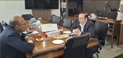 دیدار استاندار قزوین با رئیس کل گمرک کشور در راستای پیگیری مسائل استان