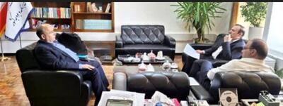 دیدار استاندار قزوین با معاون سازمان برنامه و بودجه در تهران 
